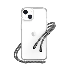 SwitchEasy Play Clear iPhone Case 14 Series With Lanyard