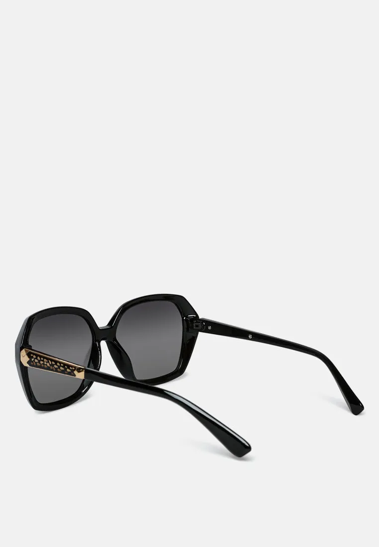 The Fierce Hexagonal Ombre Sunglasses