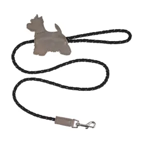 Westie Black X Grey  leash