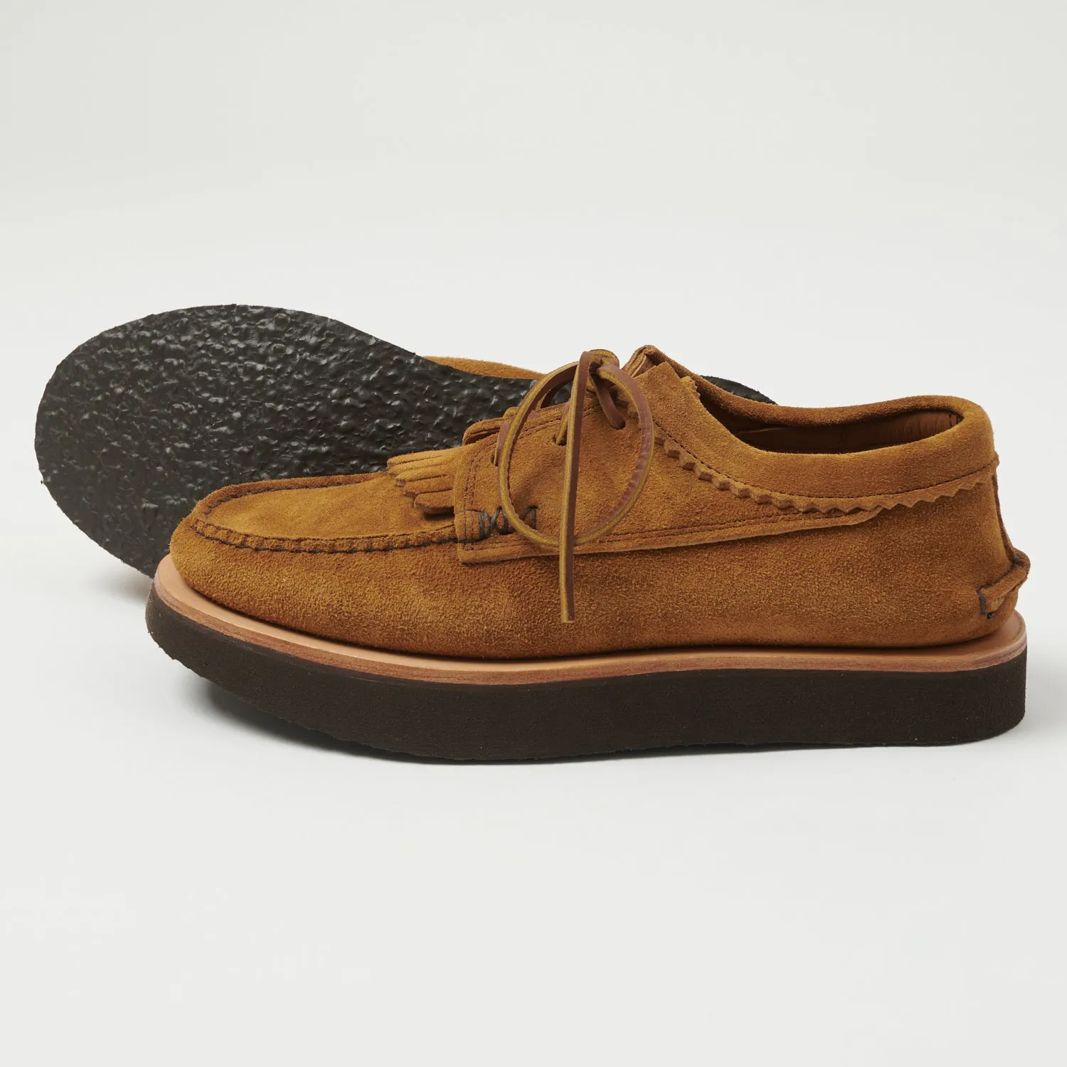 Yuketen Blucher Rocker w/ Kiltie Shoe - FO G Brown